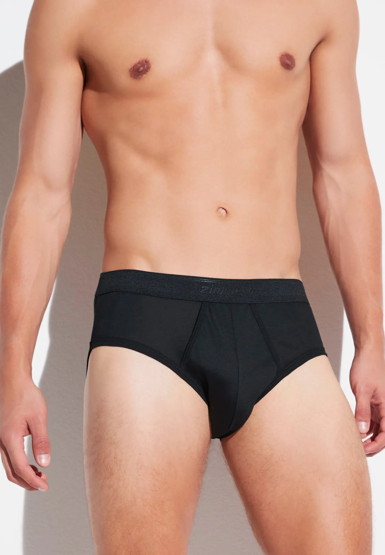 Homme Zimmerli Business ClassSlip - black