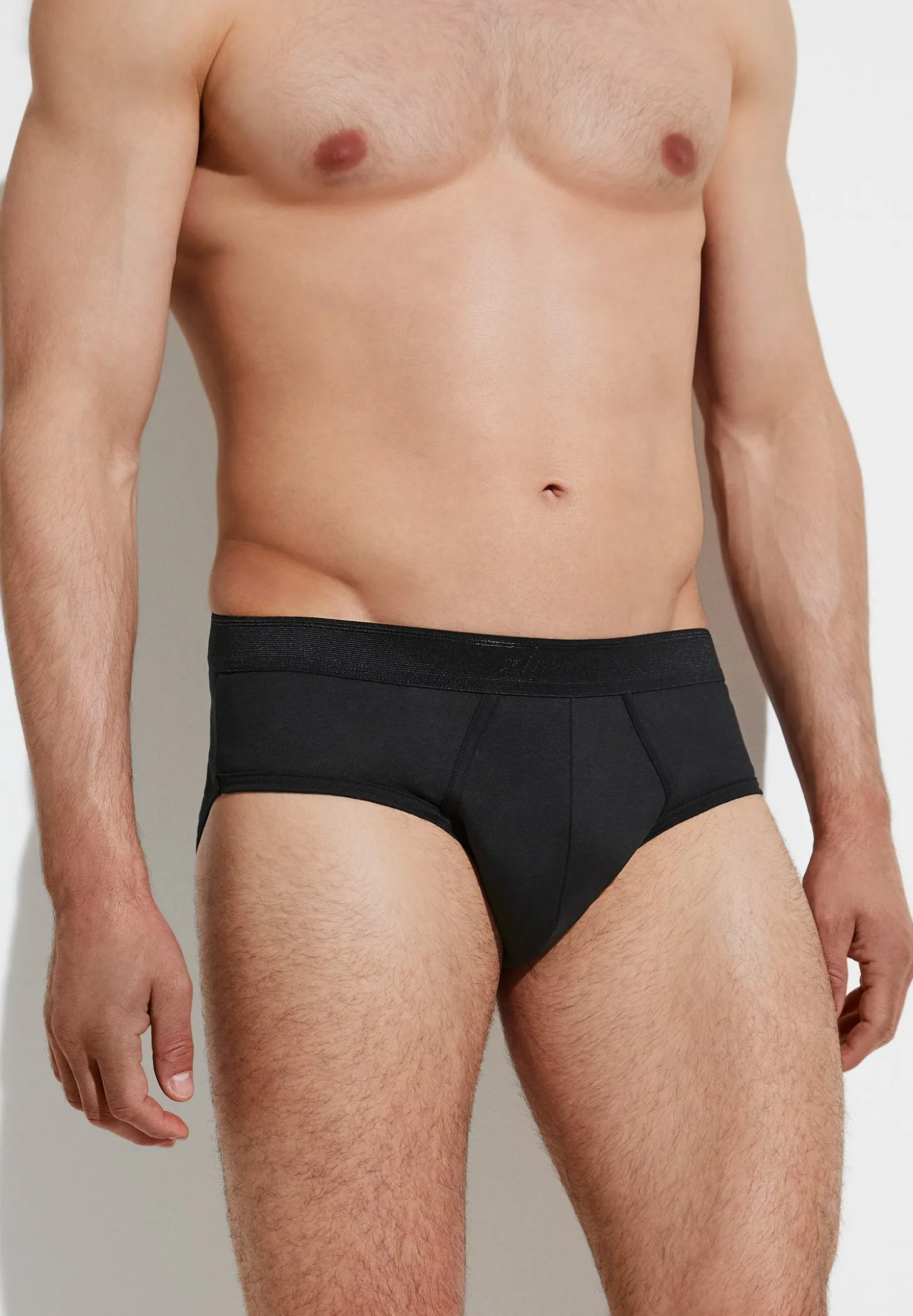 Homme Zimmerli Business ClassSlip - black