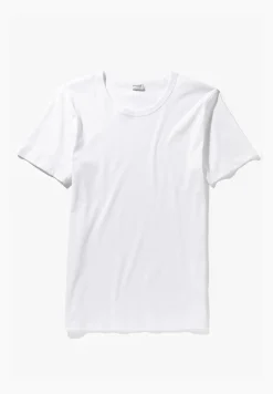 Homme Zimmerli Business ClassT-Shirt à manches courtes - white