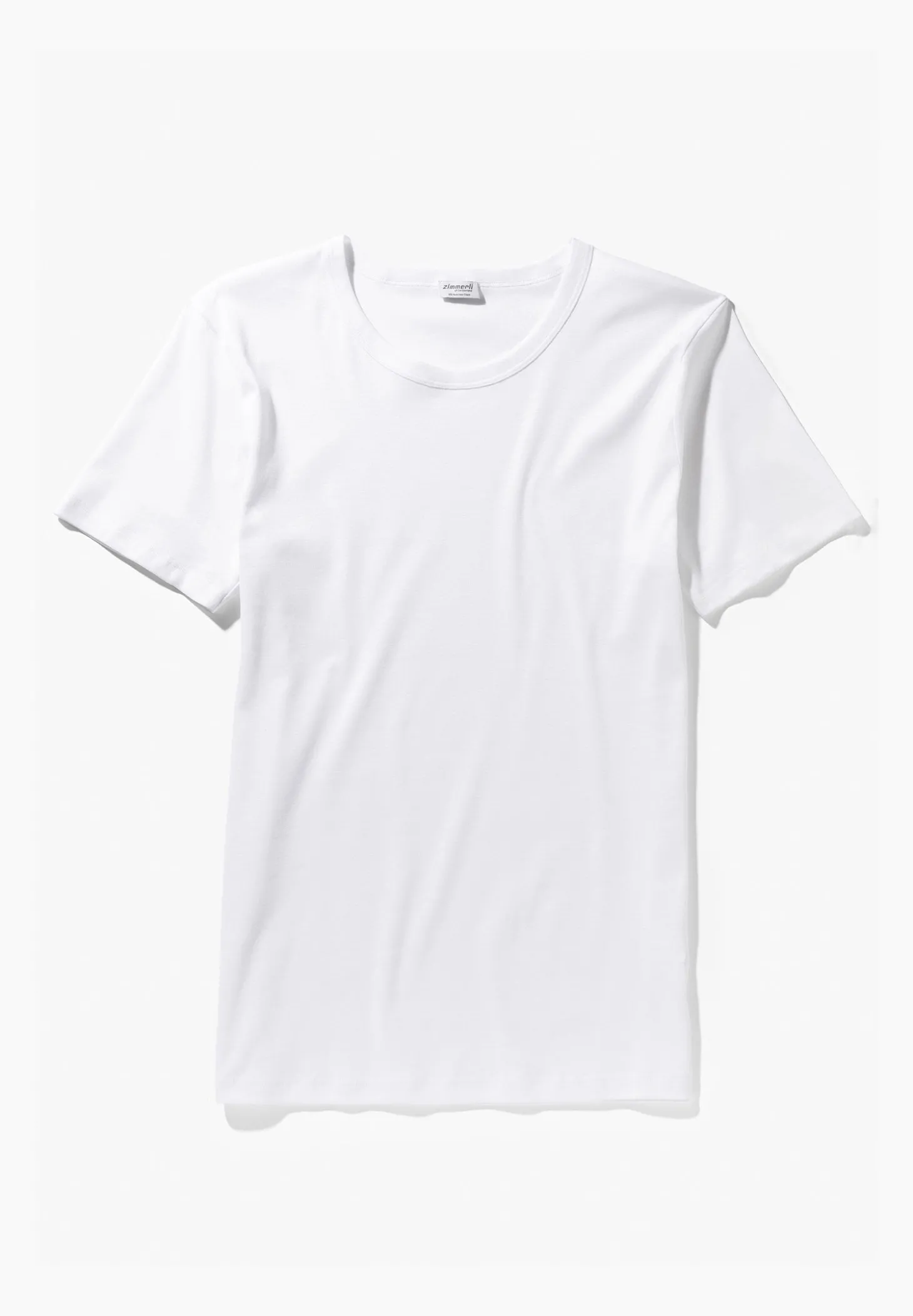 Homme Zimmerli Business ClassT-Shirt à manches courtes - white