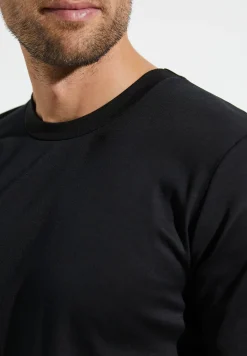 Homme Zimmerli Business ClassT-Shirt à manches courtes - black