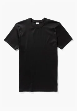 Homme Zimmerli Business ClassT-Shirt à manches courtes - black