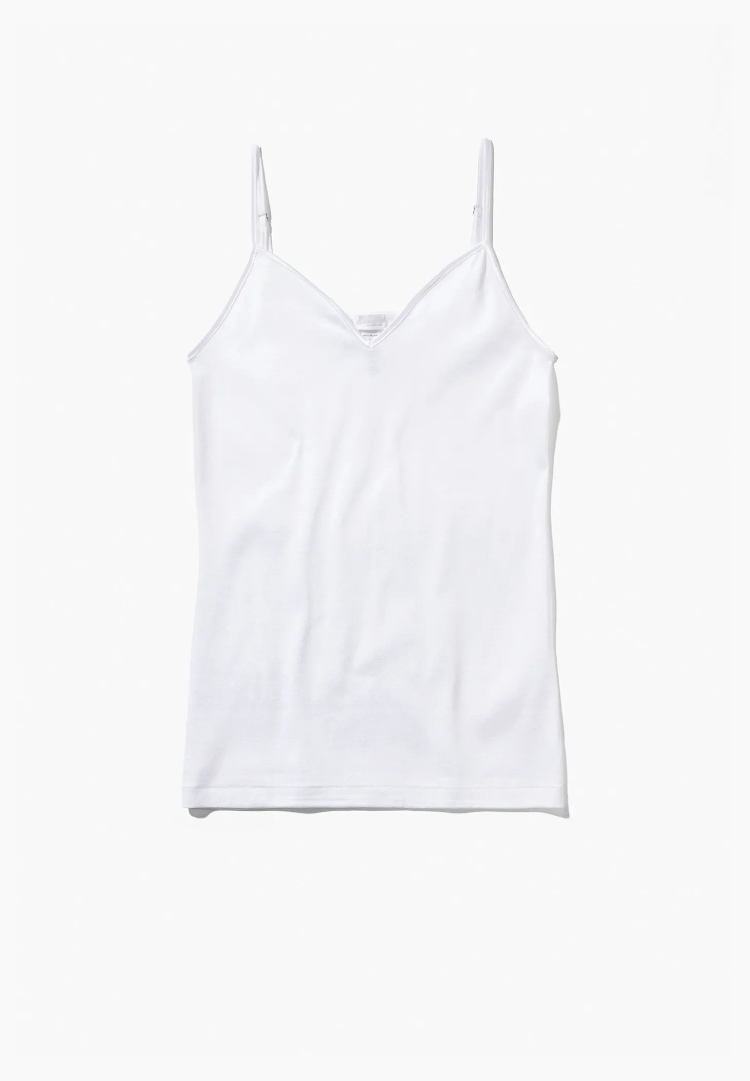 Femme Zimmerli Cotton de LuxeCaraco fines bretelles - white