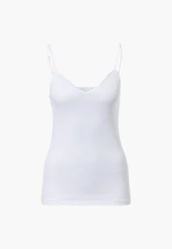 Femme Zimmerli Cotton de LuxeCaraco fines bretelles - white