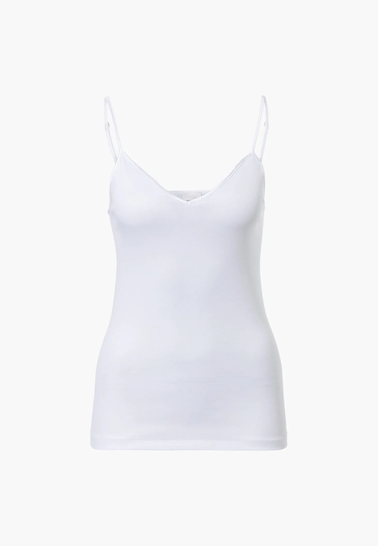 Femme Zimmerli Cotton de LuxeCaraco fines bretelles - white