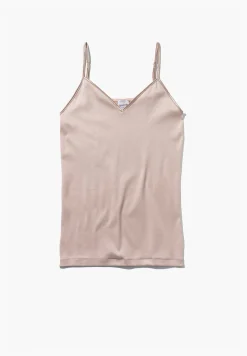 Femme Zimmerli Cotton de LuxeCaraco fines bretelles - cameo