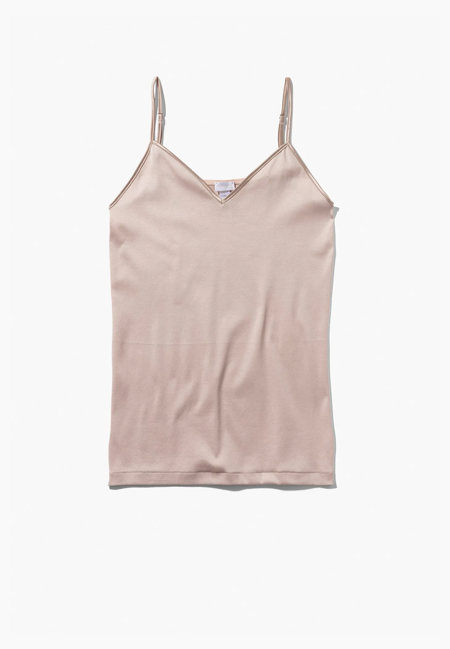 Femme Zimmerli Cotton de LuxeCaraco fines bretelles - cameo