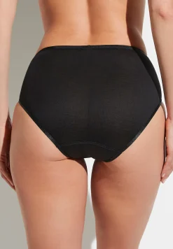Femme Zimmerli Cotton de LuxeMaxi Briefs - black