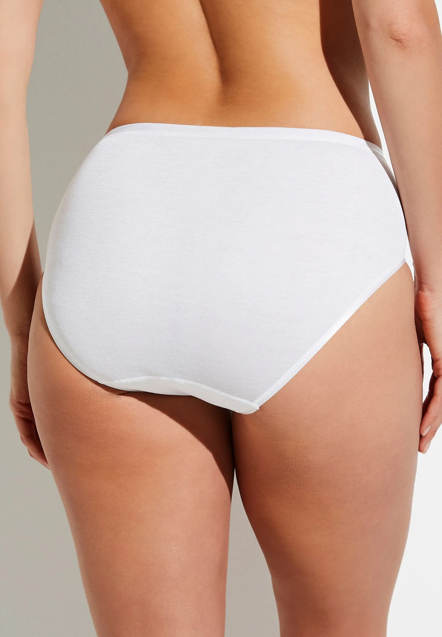 Femme Zimmerli Cotton de LuxeMaxi Briefs - white