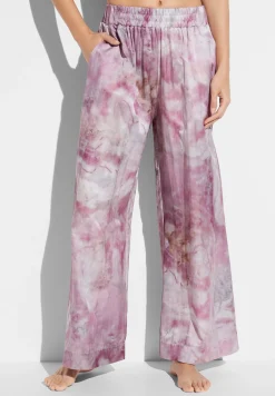 Femme Zimmerli Cotton/Silk PrintPantalon - shades of marble