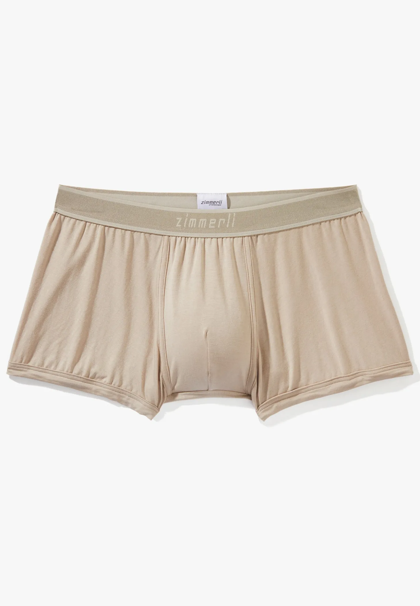 Homme Zimmerli Cozy ComfortBoxer Trunk - travertin