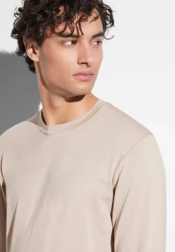 Homme Zimmerli Cozy ComfortPyjama longues - travertin