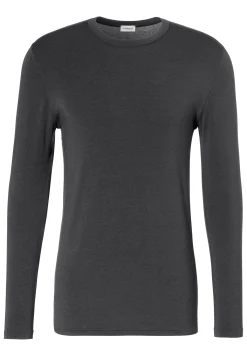 Homme Zimmerli Cozy ComfortT-Shirt à manches longues - raven