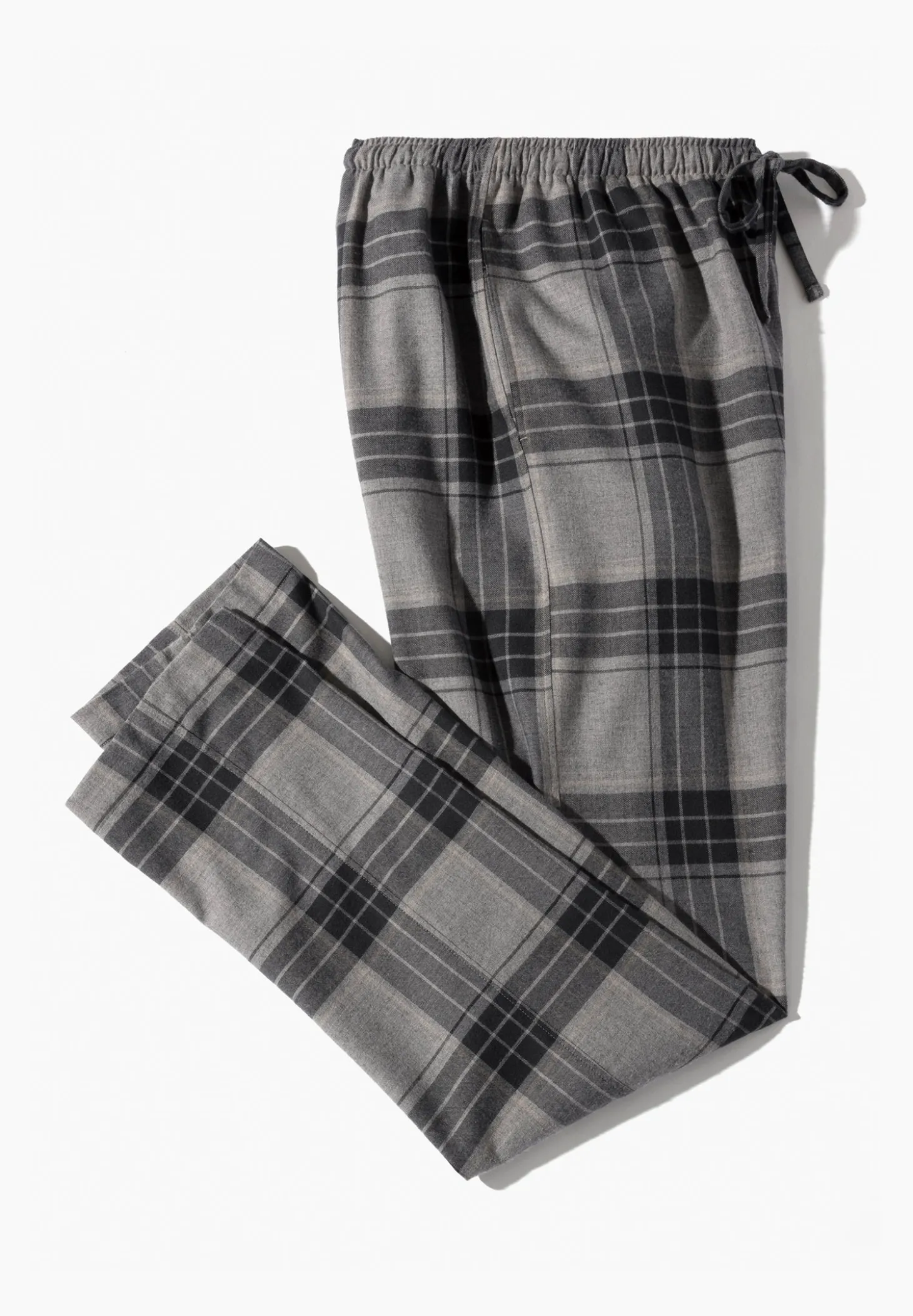 Homme Zimmerli Cozy FlannelPantalon - grey check