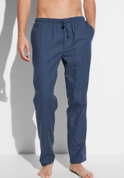 Homme Zimmerli Cozy FlannelPantalon - navy