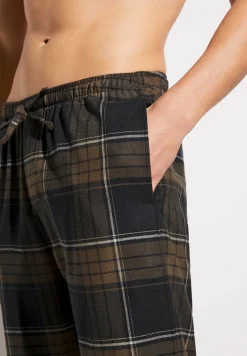 Homme Zimmerli Cozy FlannelPantalon - navy check