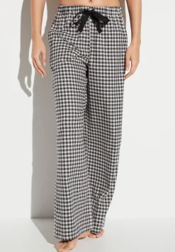 Femme Zimmerli Cozy FlannelPantalon - oat check