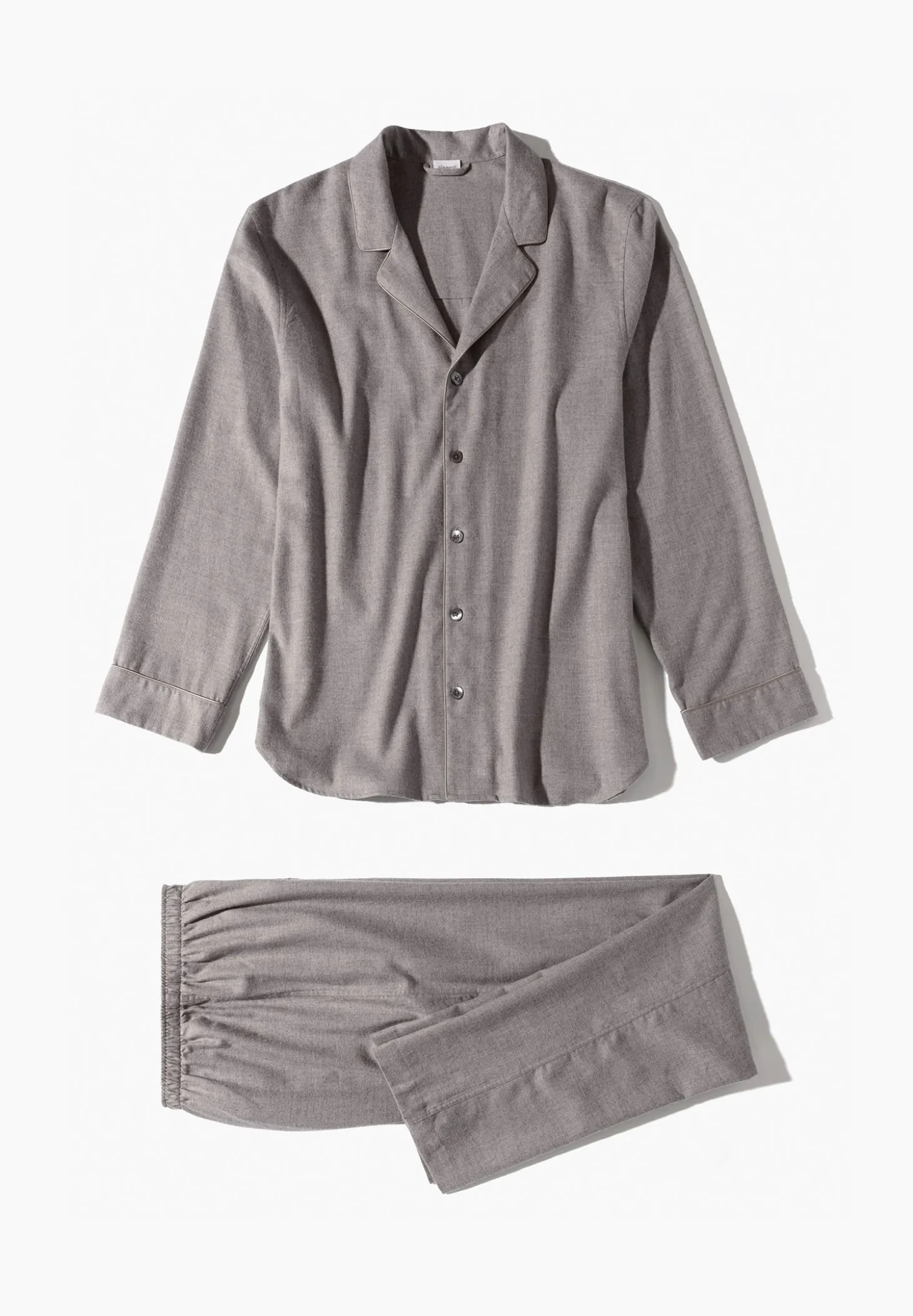 Homme Zimmerli Cozy FlannelPyjama lang - grau
