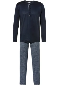Homme Zimmerli FilodiscoziaPyjama longues - dark blue