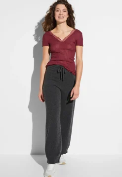 Femme Zimmerli Luxury CashmerePantalon - anthrazit