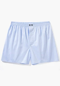 Homme Zimmerli Luxury JacquardBoxer Shorts - light blue