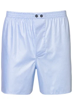 Homme Zimmerli Luxury JacquardBoxer Shorts - light blue