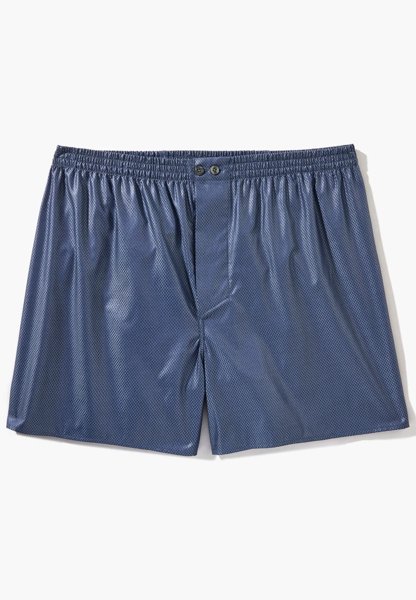 Homme Zimmerli Luxury JacquardBoxer Shorts - dark blue