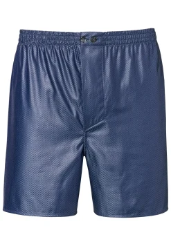 Homme Zimmerli Luxury JacquardBoxer Shorts - dark blue
