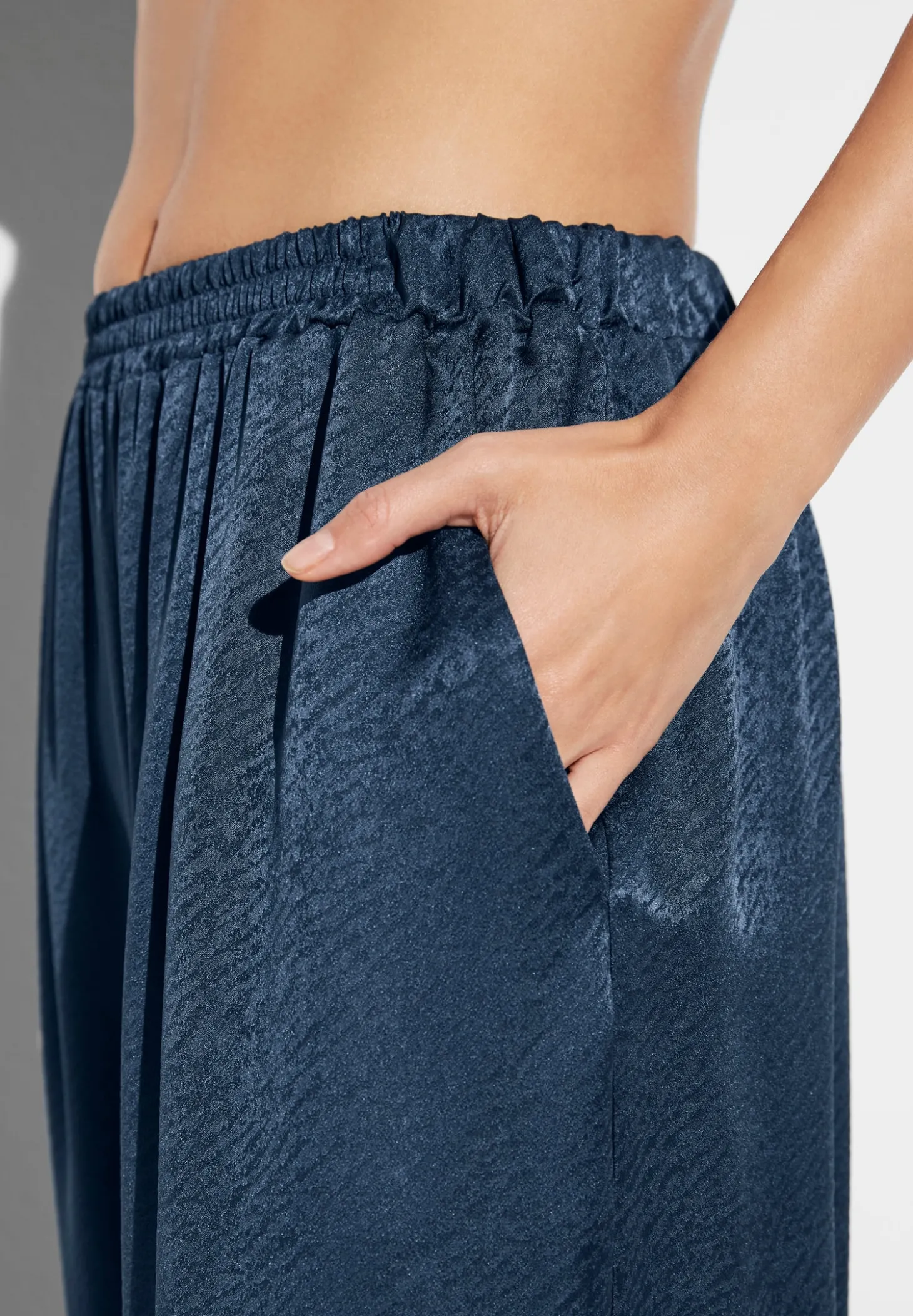 Femme Zimmerli Luxury SilkPantalon - midnight navy
