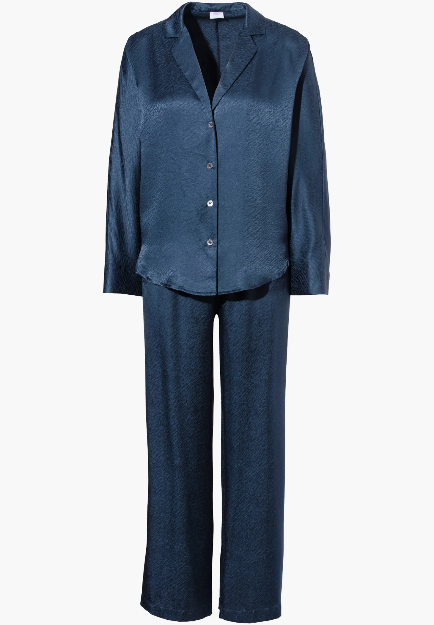 Femme Zimmerli Luxury SilkPyjama longues - midnight navy