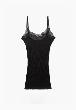Femme Zimmerli Maude PrivéCaraco fines bretelles - black