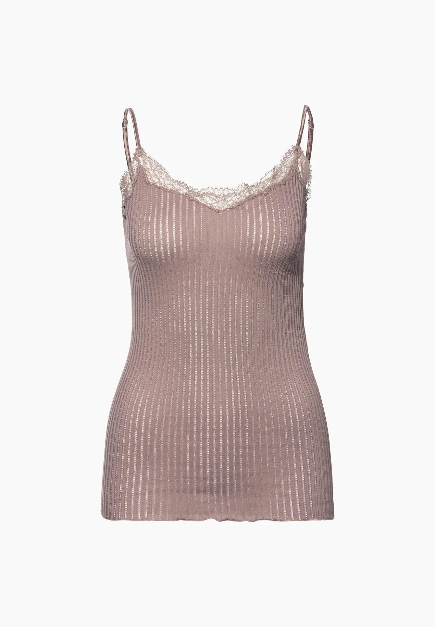 Femme Zimmerli Maude PrivéCaraco fines bretelles - mauve