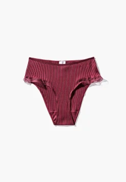 Femme Zimmerli Maude PrivéSlip - cranberry