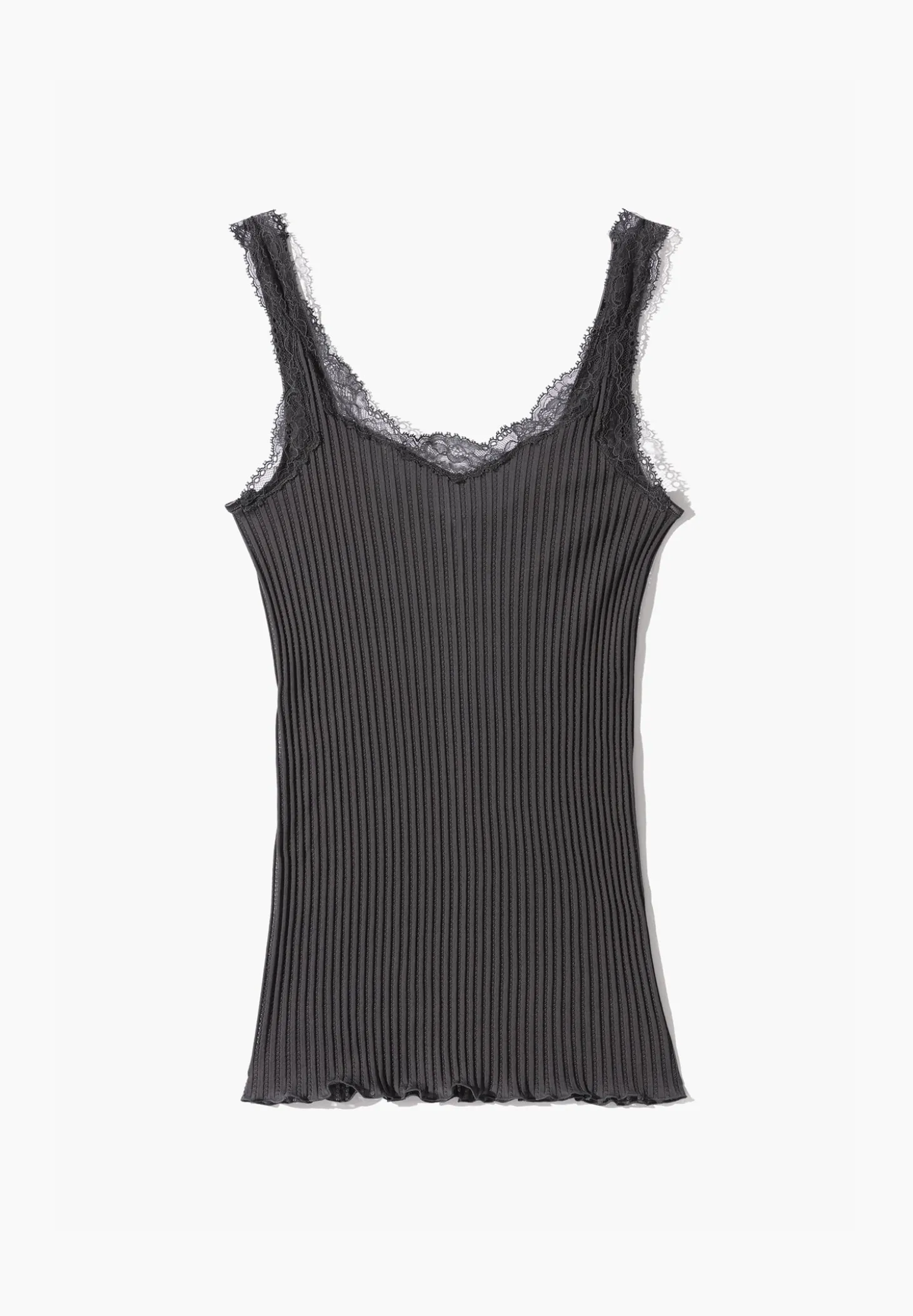Femme Zimmerli Maude PrivéTop - graphite grey