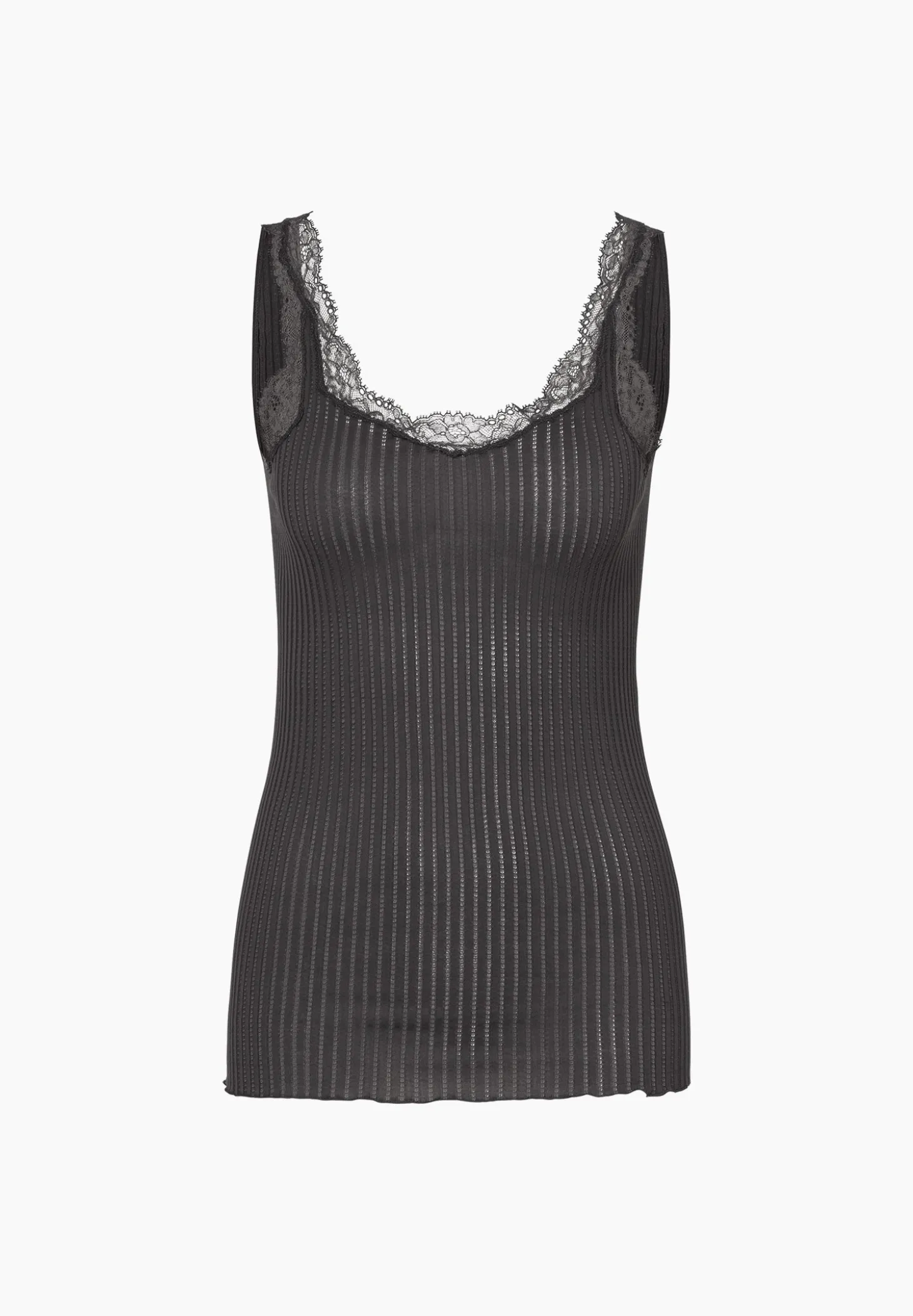 Femme Zimmerli Maude PrivéTop - graphite grey