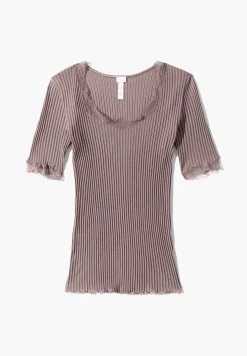 Femme Zimmerli Maude PrivéT-Shirt à manches courtes - mauve
