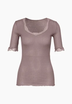 Femme Zimmerli Maude PrivéT-Shirt à manches courtes - mauve