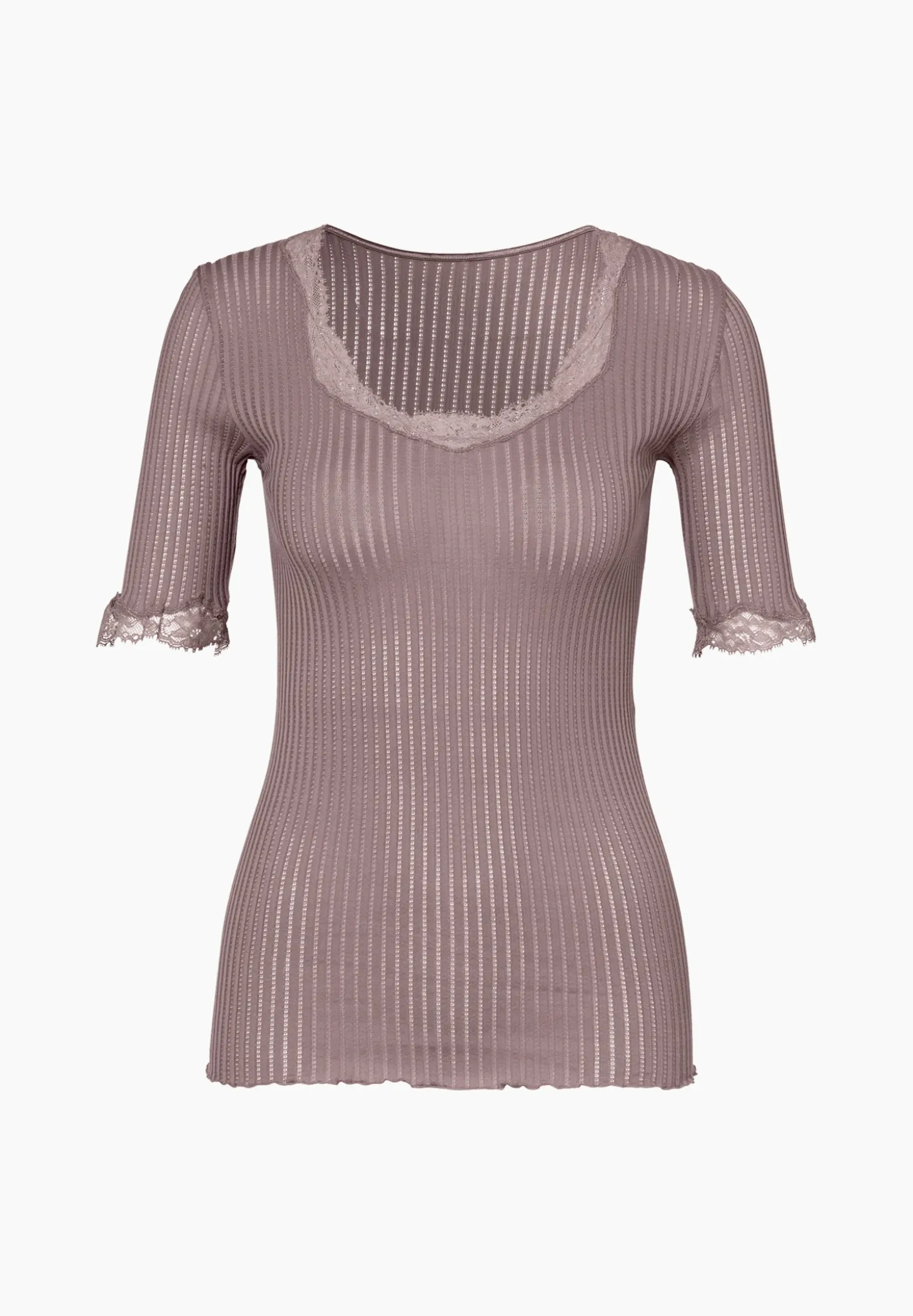 Femme Zimmerli Maude PrivéT-Shirt à manches courtes - mauve