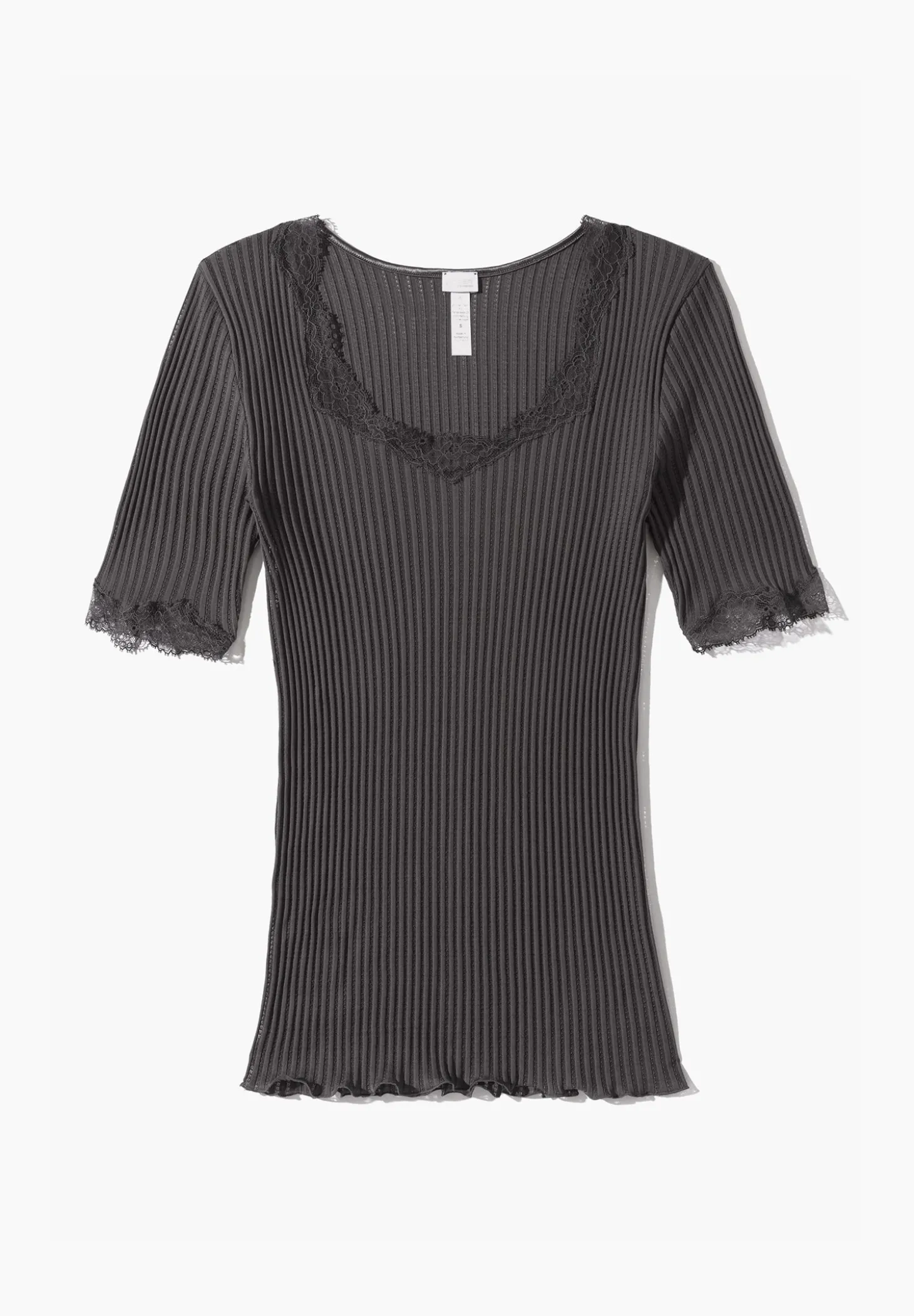 Femme Zimmerli Maude PrivéT-Shirt à manches courtes - graphite grey