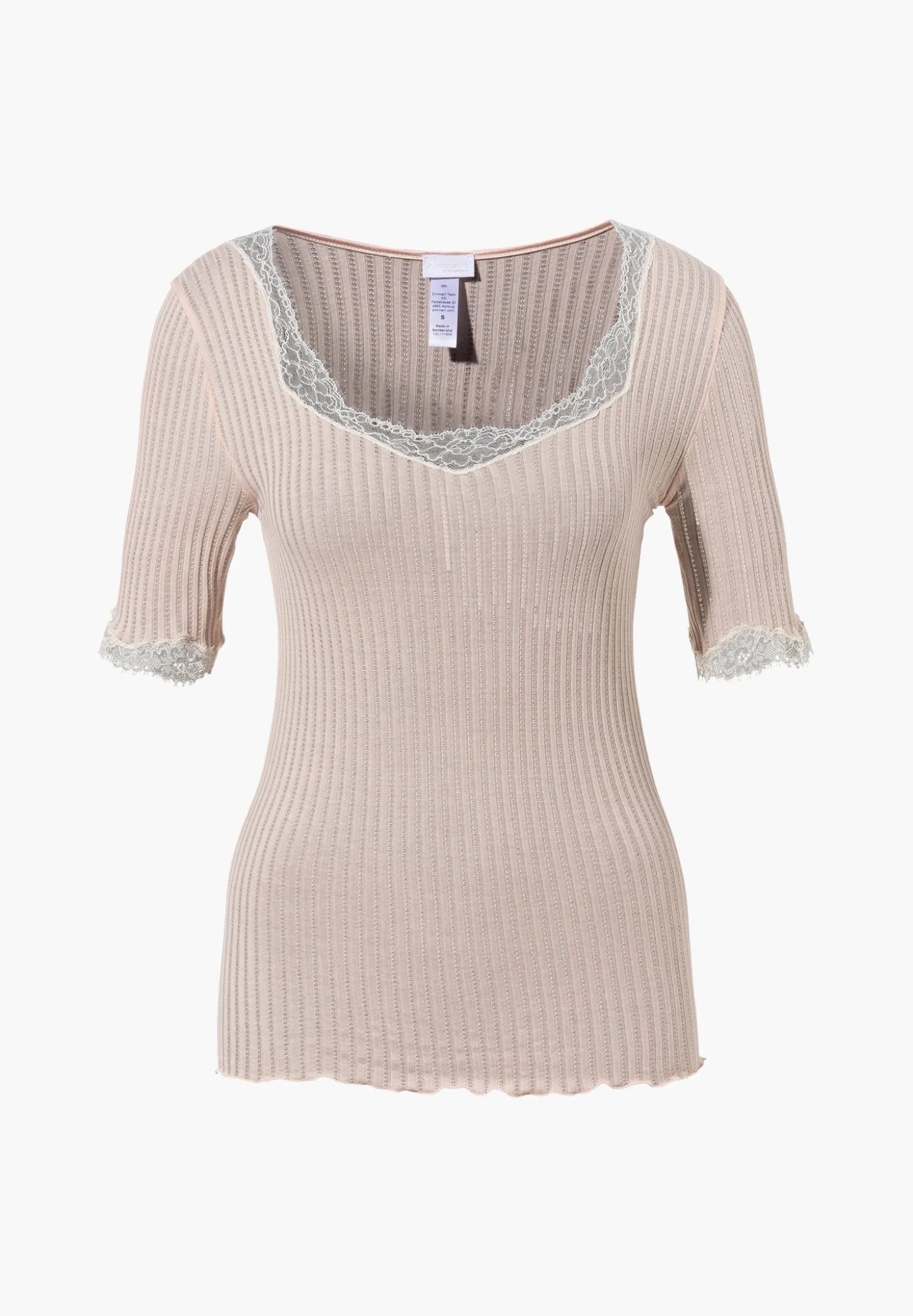 Femme Zimmerli Maude PrivéT-Shirt à manches courtes - blush