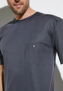 Homme Zimmerli Modern LoungeT-Shirt à manches courtes - phantom