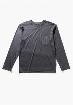 Homme Zimmerli Modern LoungeT-Shirt à manches longues - phantom