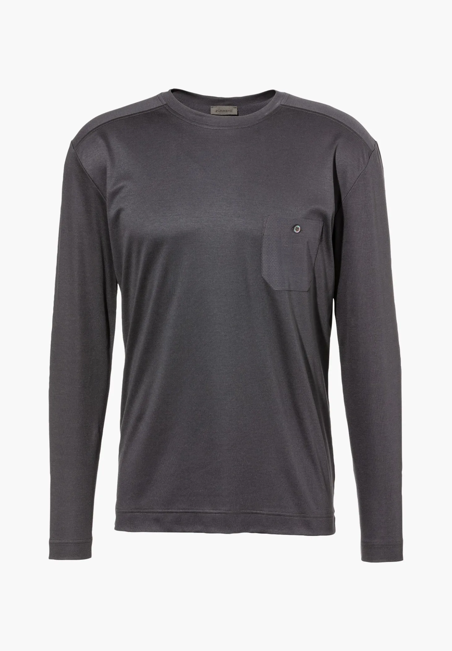 Homme Zimmerli Modern LoungeT-Shirt à manches longues - phantom