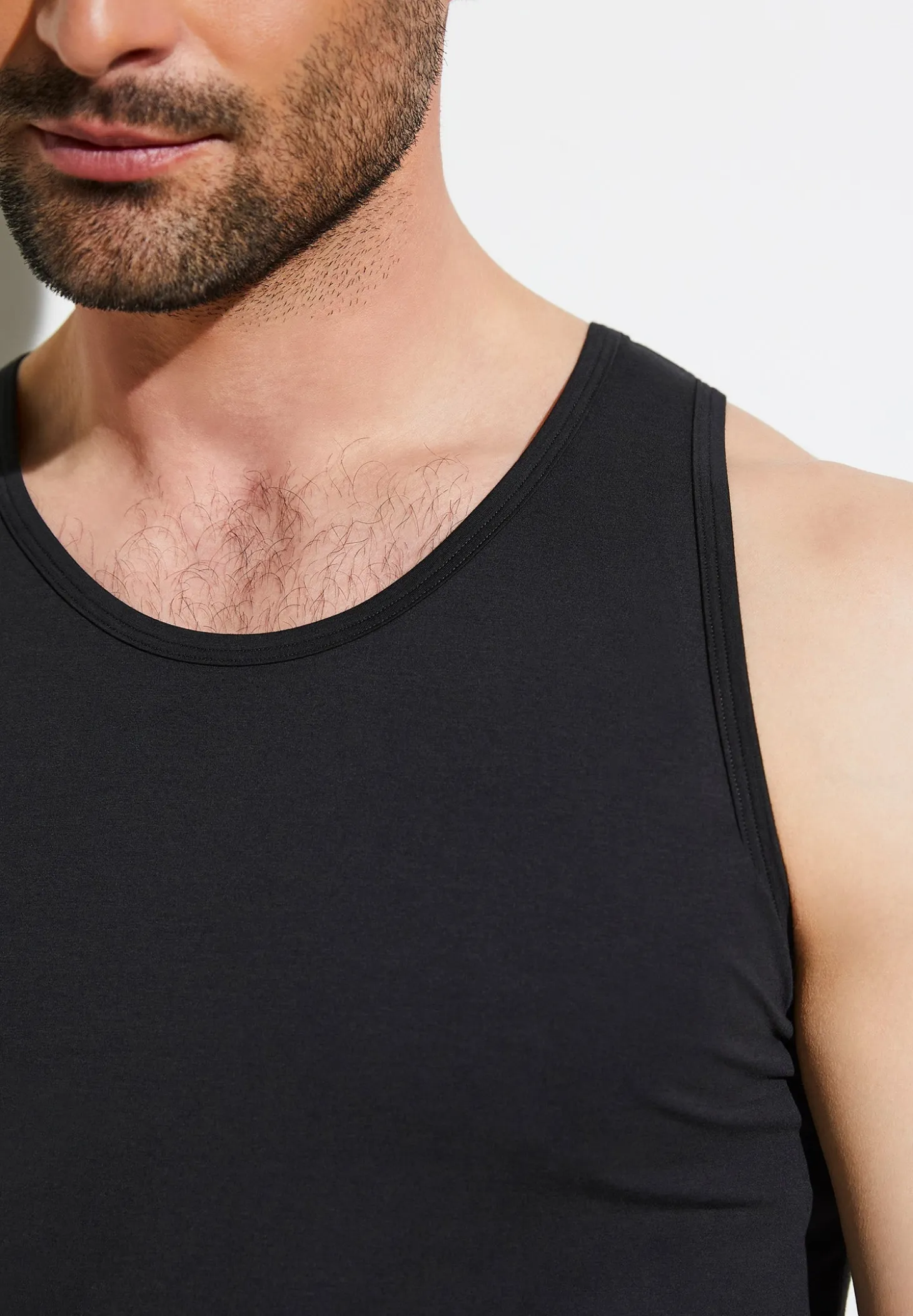 Homme Zimmerli Pure ComfortDébardeur - black