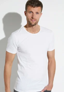 Homme Zimmerli Pure ComfortT-Shirt à manches courtes - white