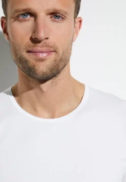Homme Zimmerli Pure ComfortT-Shirt à manches courtes - white
