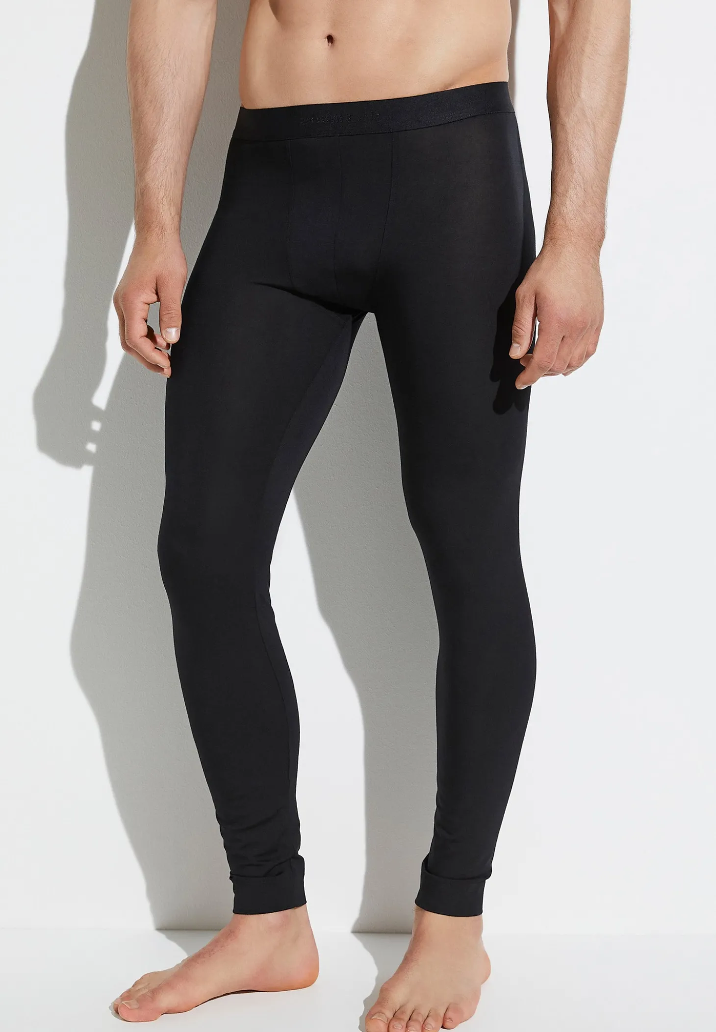 Homme Zimmerli PurenessCaleçon longues - black