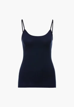 Femme Zimmerli PurenessCaraco fines bretelles - navy