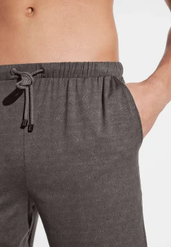 Homme Zimmerli Pureness PrintPantalon court - linear geo brown