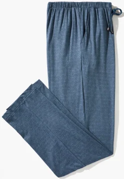 Homme Zimmerli Pureness PrintPantalon - linear geo blue